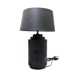 Lampa nocna Lampka stołowa drewniana 56cm